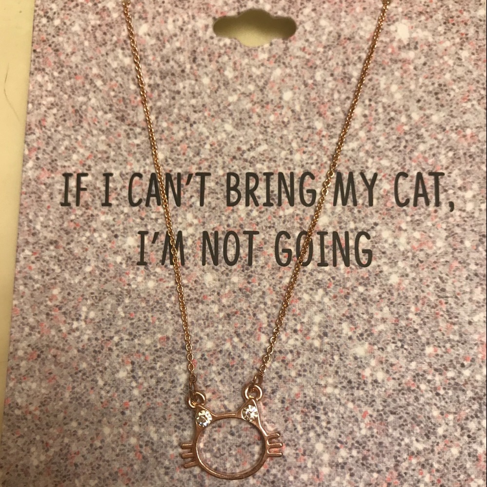 BNWT Cat Necklace
